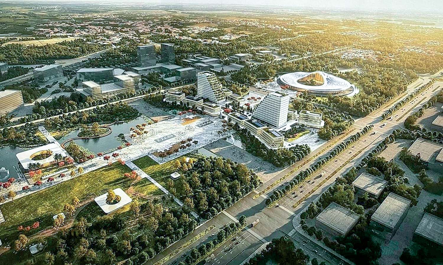 Chấp thuận chủ trương đầu tư Dự án đầu tư xây dựng Khu đô thị mới tại xã Hoa Động, huyện Thủy Nguyên